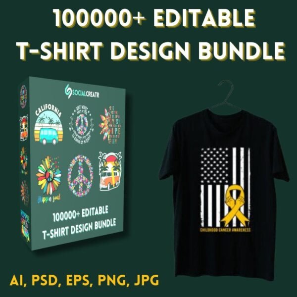100,000+ T-Shirt Designs Bundle
