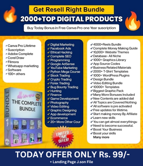 2000+ Ultimate Business MEGA PACK BUNDLE