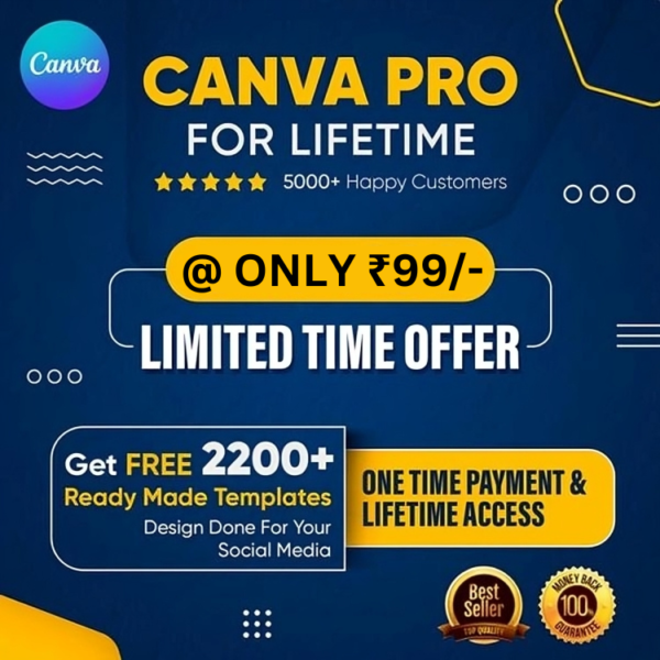 Boost Your Skill With Canva Pro Account 1 Year Suscription